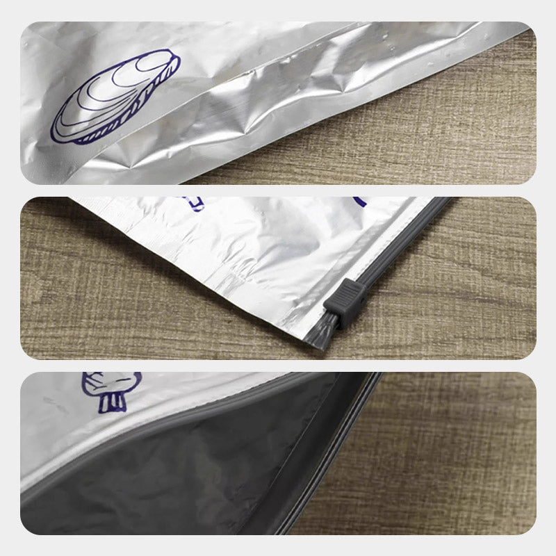 Herbruikbare aluminiumfolie verzegelbare opbergzakken