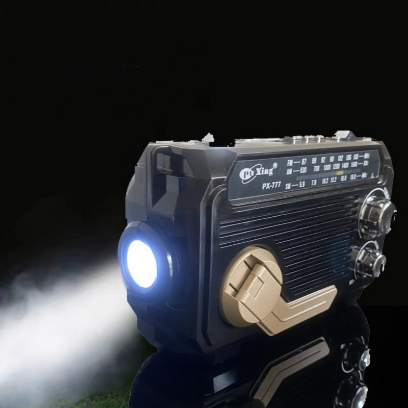 📻 50% korting! Multifunctionele handzwengel radio – met zaklamp, noodoplader & draagbaar. Perfect voor noodgevallen & outdoor! ✨🔦