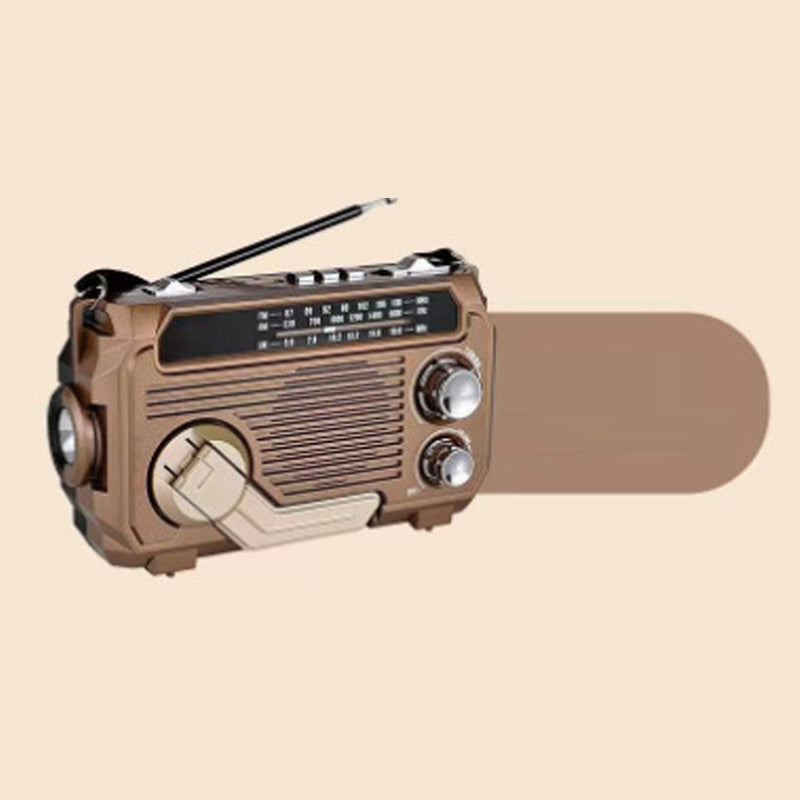 📻 50% korting! Multifunctionele handzwengel radio – met zaklamp, noodoplader & draagbaar. Perfect voor noodgevallen & outdoor! ✨🔦