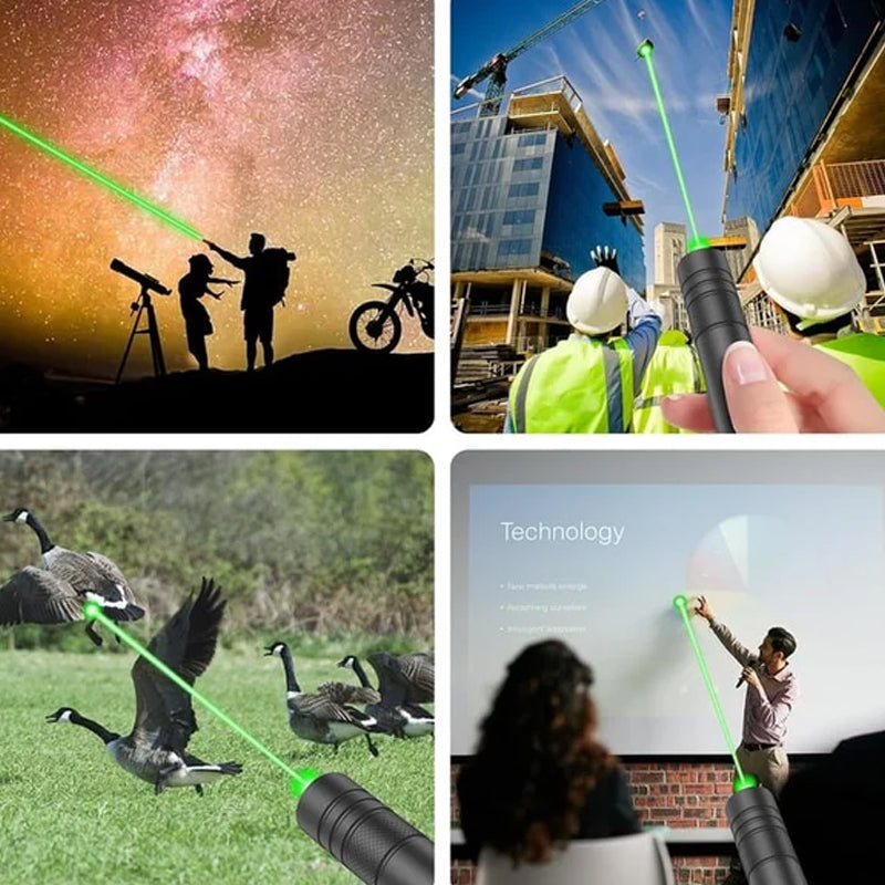🔦Rood en groen enkelpuntslaserlicht