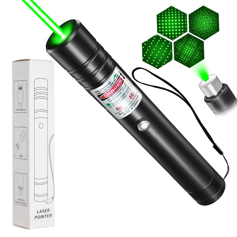 🔦Rood en groen enkelpuntslaserlicht