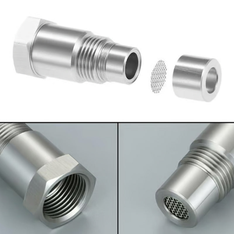 🔧 50% korting! Zuurstofsensor filter adapter – corrosiebestendig, hittebestendig & compact. Eenvoudige installatie – verlengt de levensduur van je sensor! ✨🚗