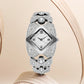 💎50% korting⌚Dames retro quartzhorloge met fonkelende strass steentjes