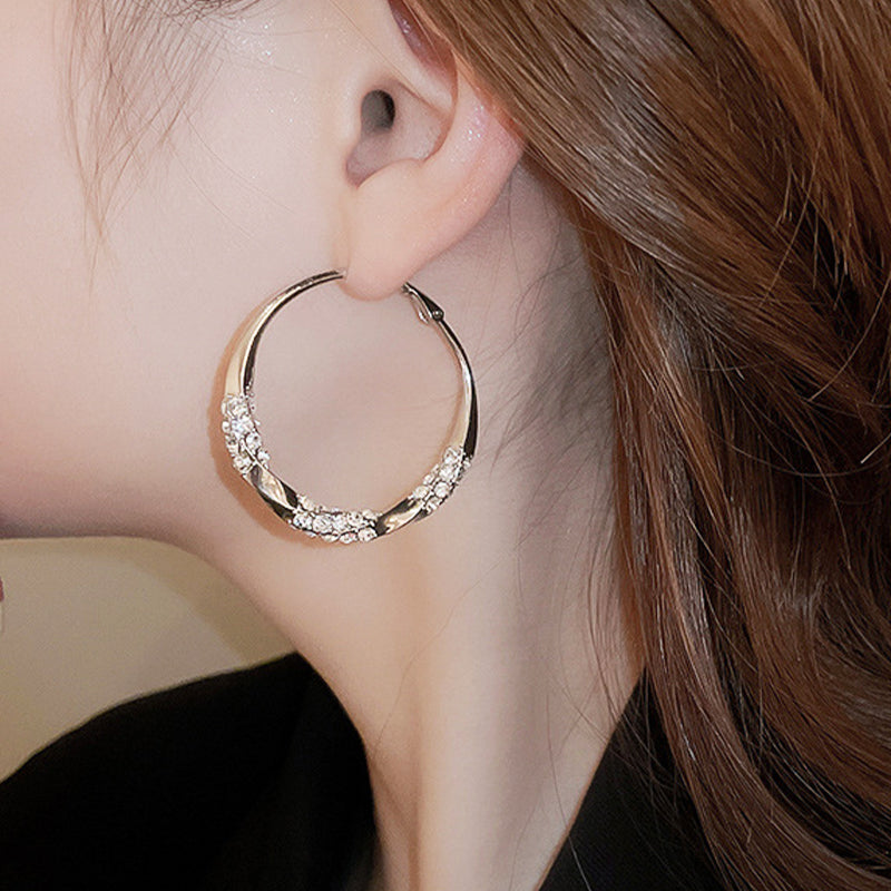 💎Cirkel Oorbellen met Zirkonia