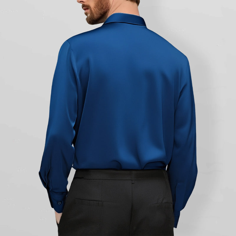 ✨2025 Nieuw Premium Bedrijfsshirt👔Herenhemd met kreukvrije knoopsluiting