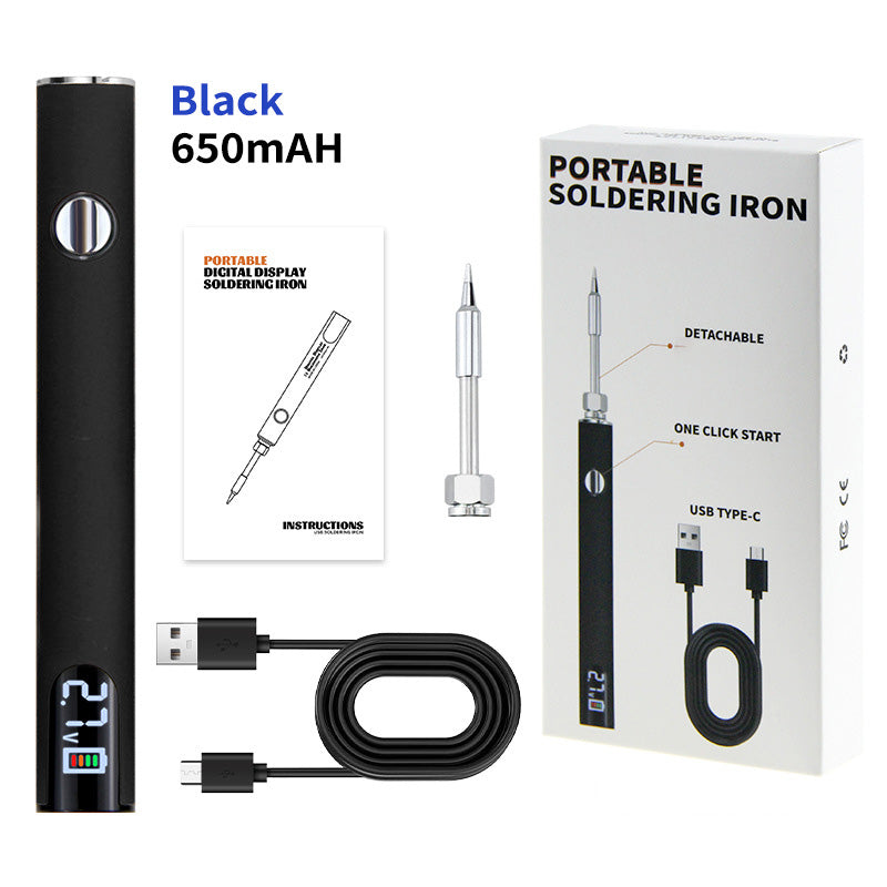 Beperkte tijd 🔥50% UIT Draagbare Digitale Weergave Soldeerbout Kit
