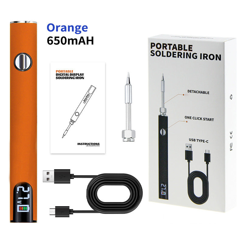 Beperkte tijd 🔥50% UIT Draagbare Digitale Weergave Soldeerbout Kit