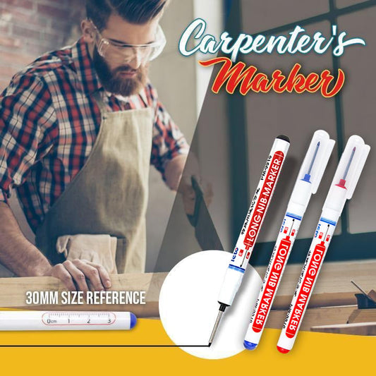 💥🔥Koop 1  krijg 3 gratis!🔥 Tijdelijke kortingsactie🎁 Marker voor diep gat met lange kop