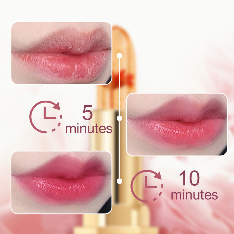 💝Koop 1, krijg 1 gratis! Crystal Flower Temp - Change Jelly Lipstick✨ | Thousand - Color Lip Magic