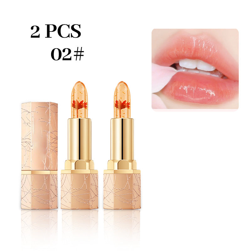 💝Koop 1, krijg 1 gratis! Crystal Flower Temp - Change Jelly Lipstick✨ | Thousand - Color Lip Magic