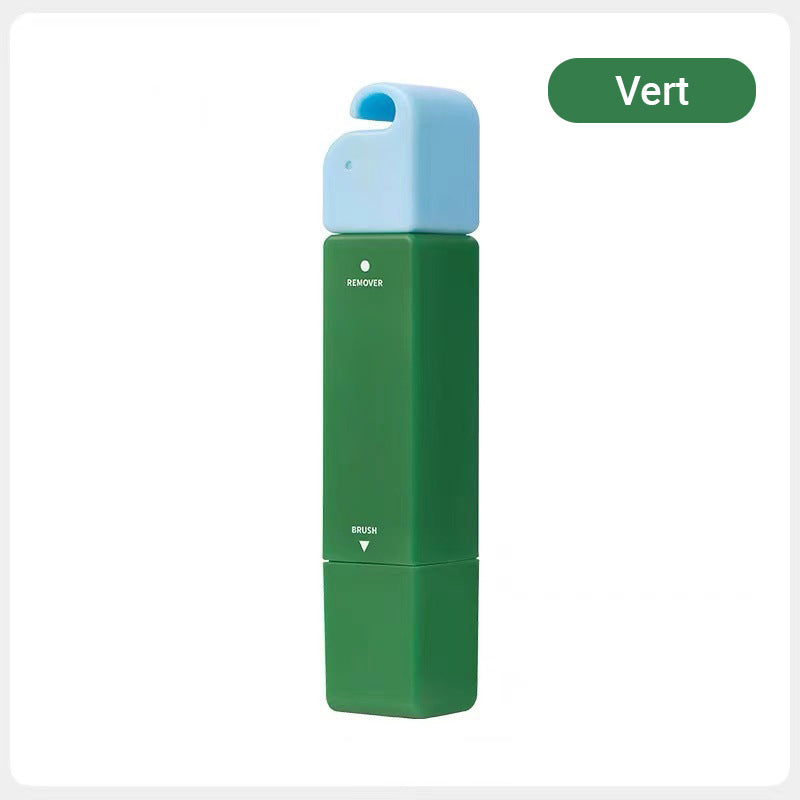 ✨ Draagbare Vlekkenverwijderaar Pen – Dubbele Kop, 3-Seconden Vlekken Weg & Plantenformule (Thuis & Op Reis Snel Schoon!)