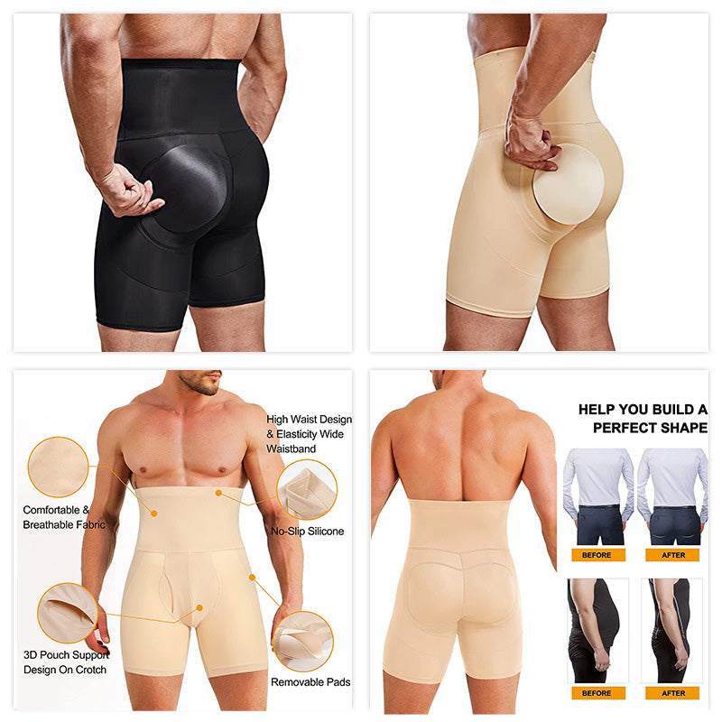 Heren vormslip met hoge taille en billenlift