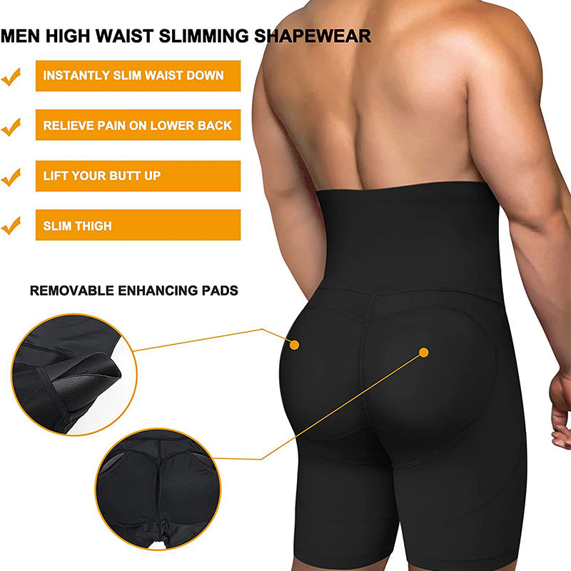 Heren vormslip met hoge taille en billenlift