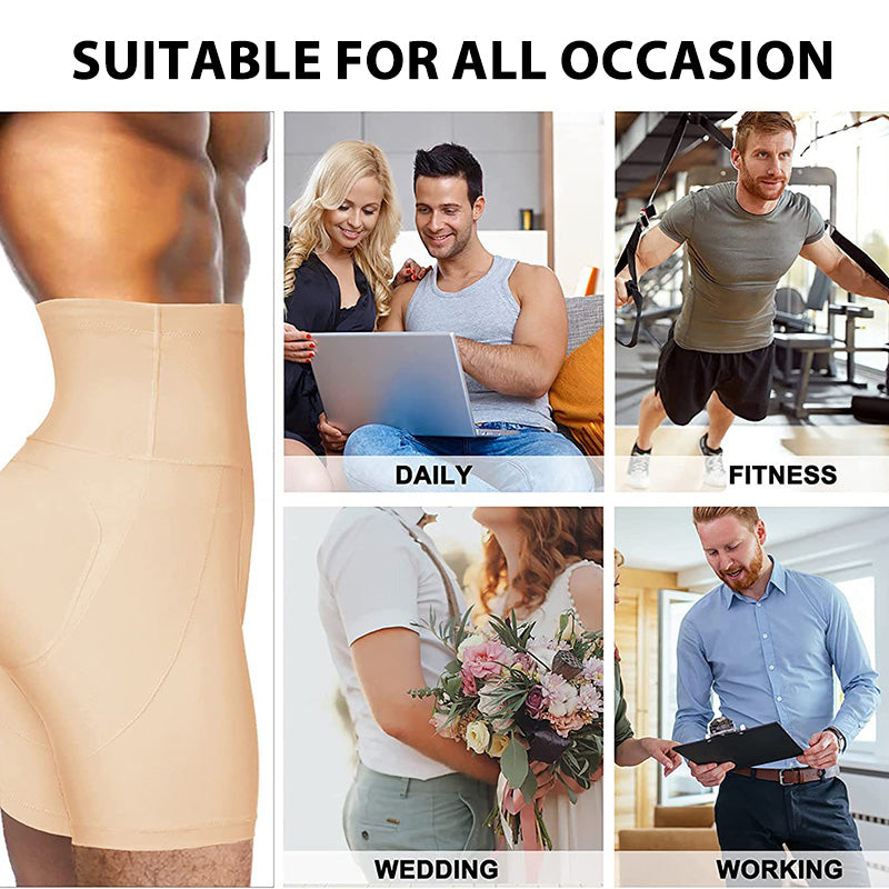 Heren vormslip met hoge taille en billenlift