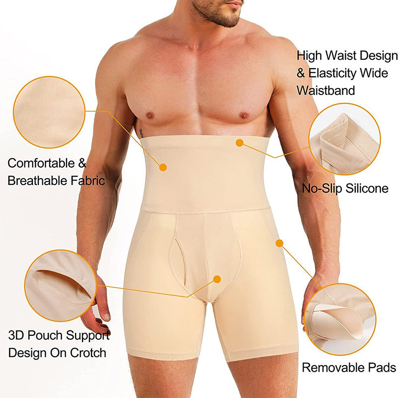 Heren vormslip met hoge taille en billenlift