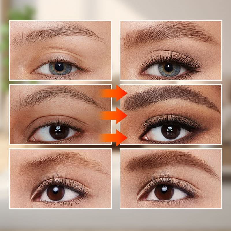 🤩Waterdichte baard- en wenkbrauwpen met vier punten