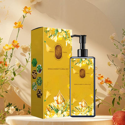 Voedende botanische haarkleuring