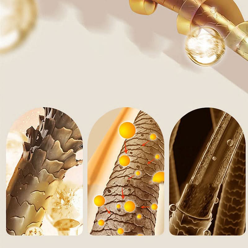 Voedende botanische haarkleuring