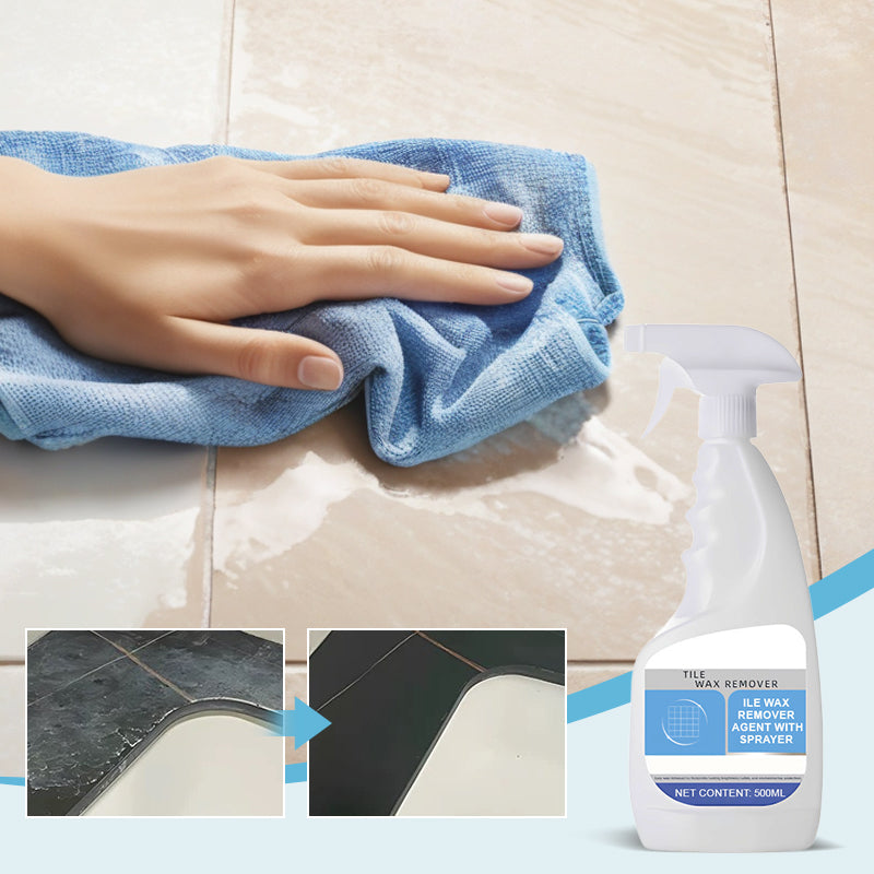 Waxverwijderaar voor tegels met verstuiver