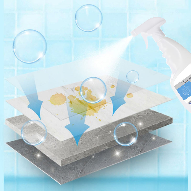 Waxverwijderaar voor tegels met verstuiver