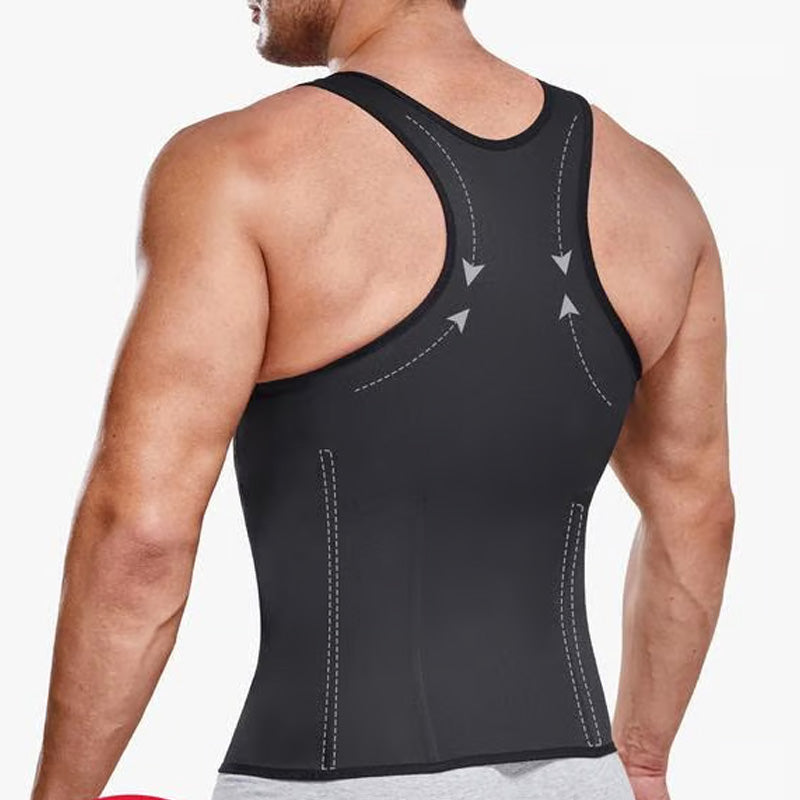 ⚡2025 HOT SALE 50% KORTING 🔥Mannen's Rits Buiktrainer Trim Vest