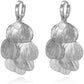 🍀Women's gelaagde blad hoepel bengelen oorbellen✨