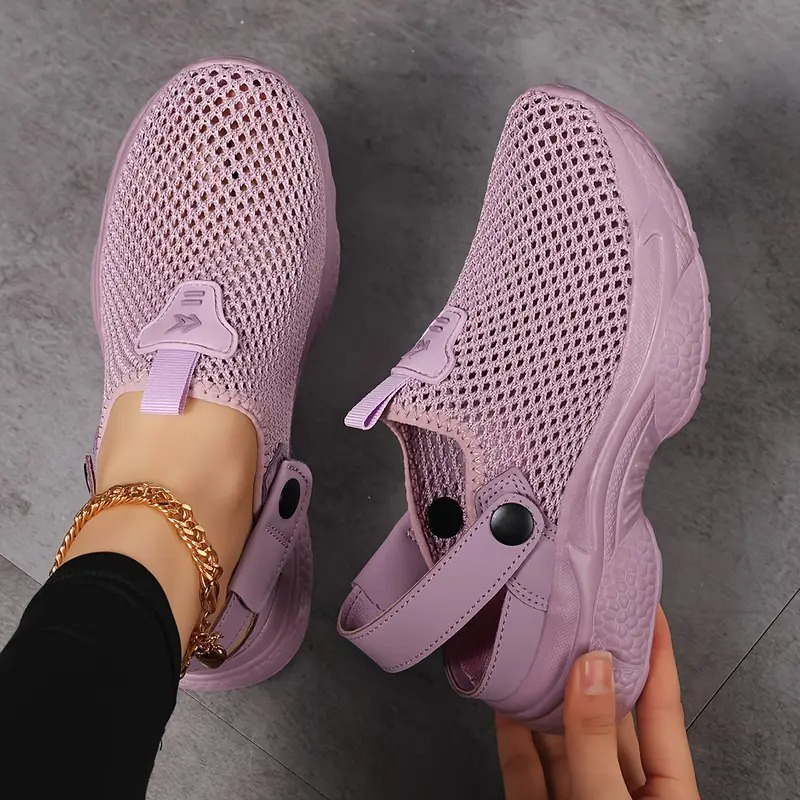 Ademende, antislip orthopedische wandelsneakers voor dames