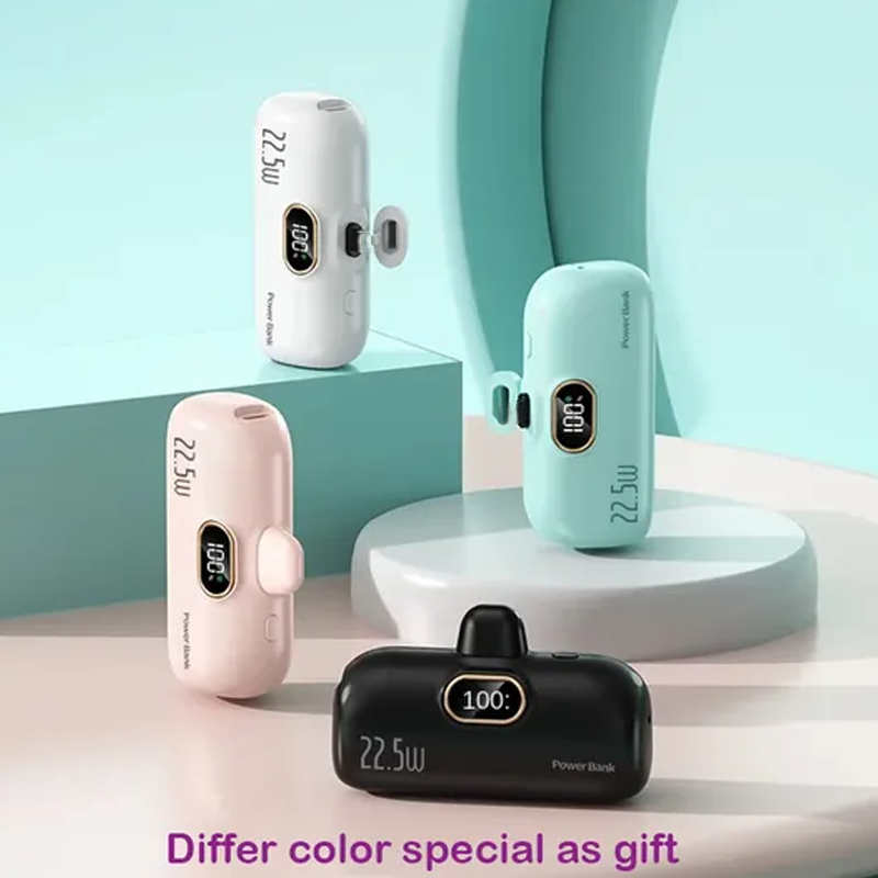 🍬🔋 Zo groot als een lippenstift, maar geeft je telefoon 2 keer nieuw leven! 5000mAh Mini Powerbank – NU TIJDELIJK AANBOD! ✨