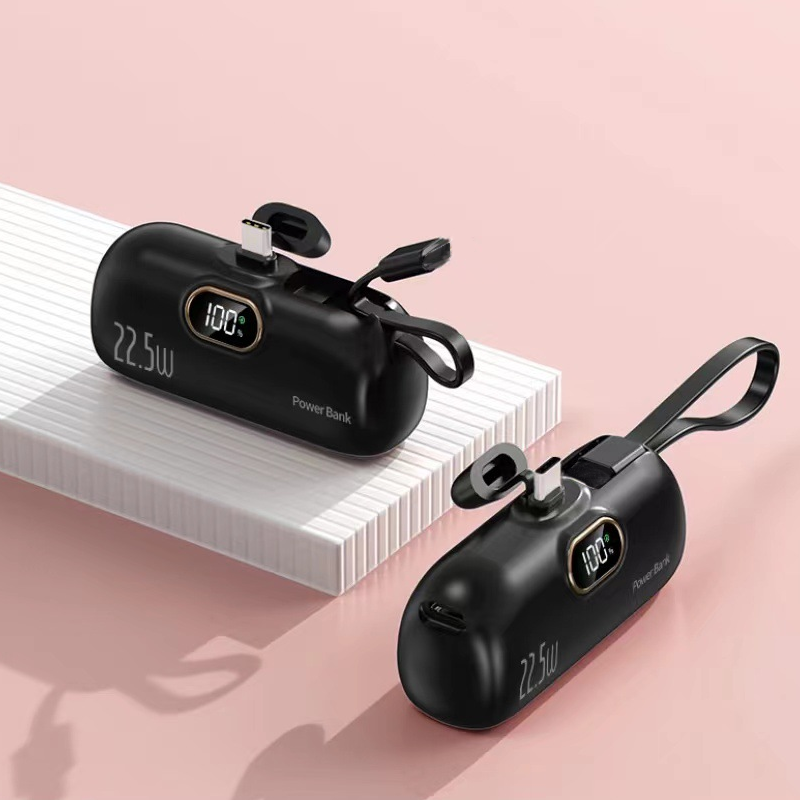 🍬🔋 Zo groot als een lippenstift, maar geeft je telefoon 2 keer nieuw leven! 5000mAh Mini Powerbank – NU TIJDELIJK AANBOD! ✨