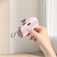 Draagbare Power Bank met hoge capaciteit en ingebouwde kabels