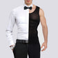 Afslankend vest van mesh voor here