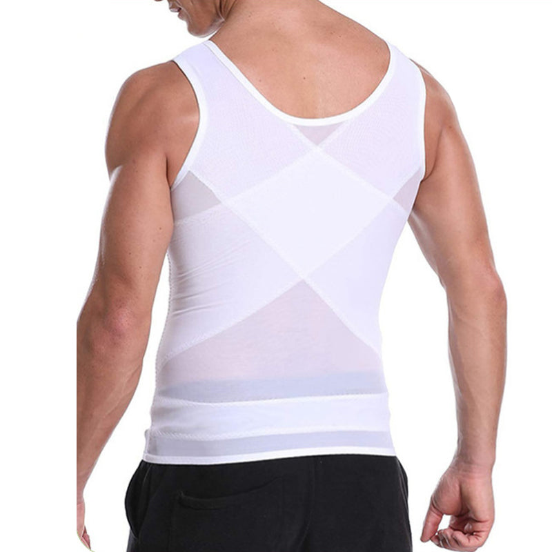 Afslankend vest van mesh voor here