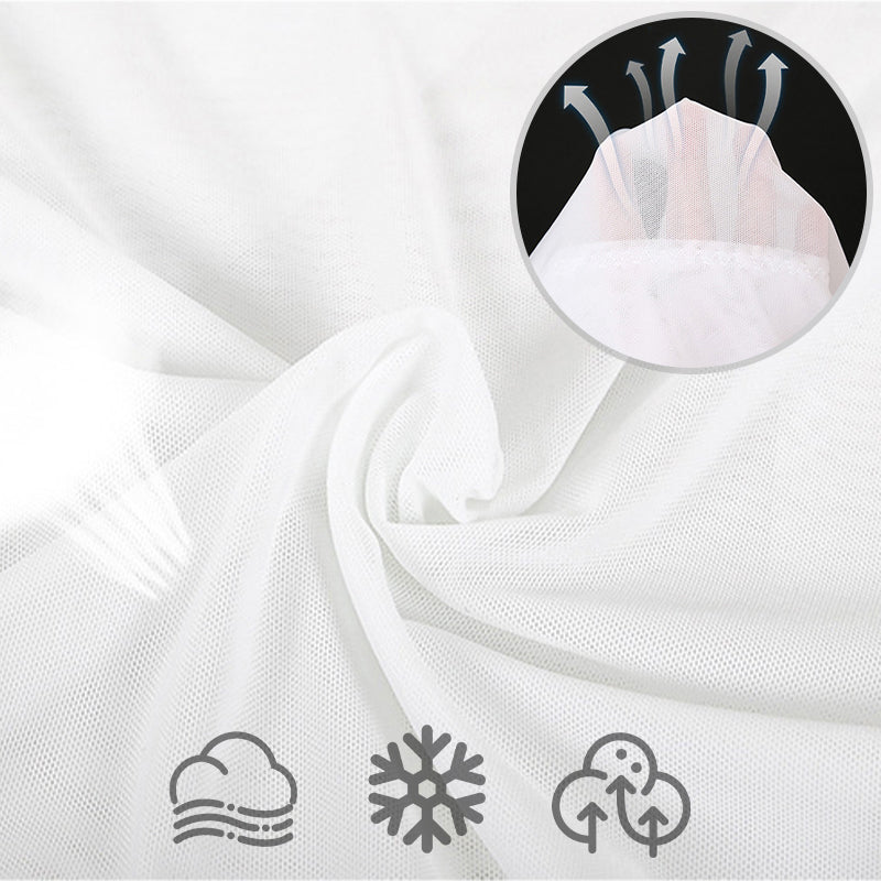 Afslankend vest van mesh voor here
