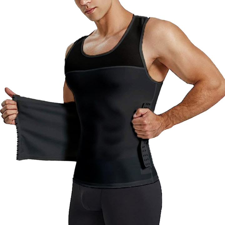 Afslankend vest van mesh voor here