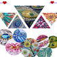 DIY-set voor het maken van onderzetters met strass-steentjes en houde