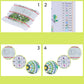 DIY-set voor het maken van onderzetters met strass-steentjes en houde