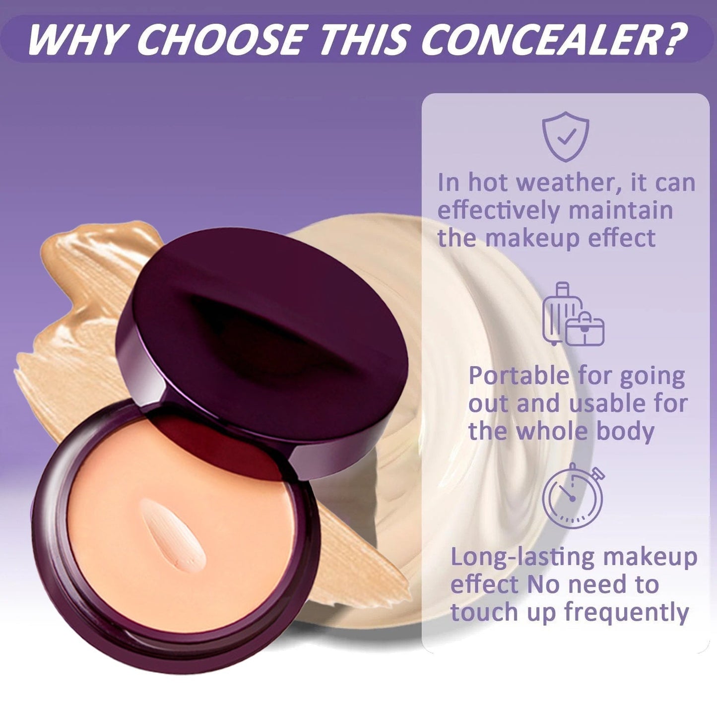🔥Koop 1 Krijg 1 Gratis🔥Zachte Matte Crème Concealer