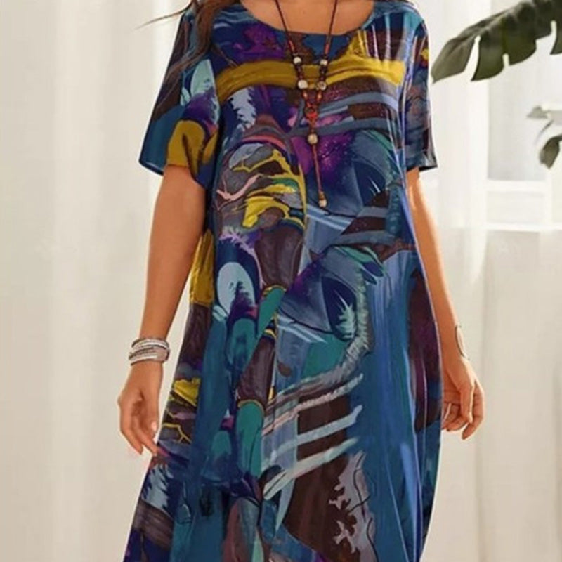 ⏳Tijdelijke aanbieding⏰Tropical Breeze-jurk