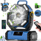 Draagbare Oscillerende Ventilator met Afstandsbediening
