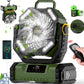 Draagbare Oscillerende Ventilator met Afstandsbediening
