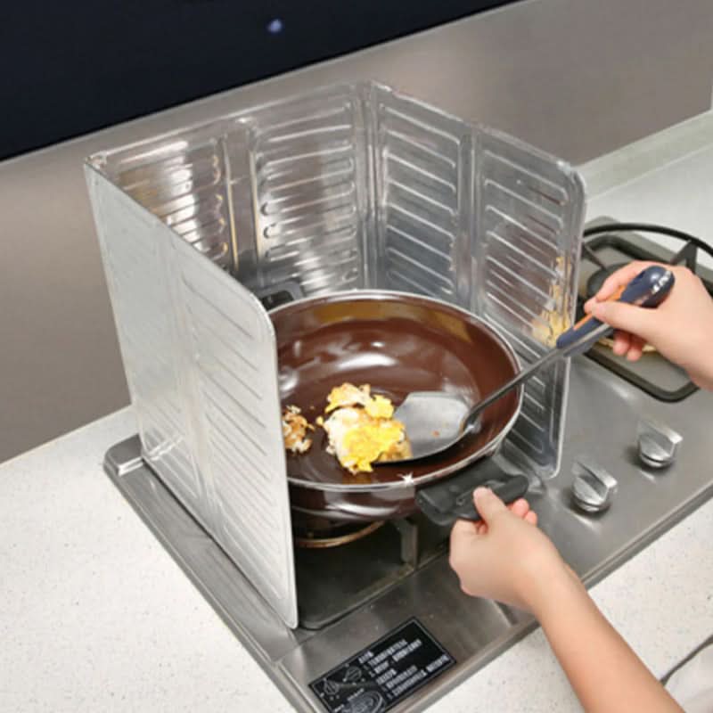 🍳 Keukenoliespatbescherming - Antiaanbakontwerp en gemakkelijk schoon te maken, maximale veiligheid in de keuken 🔥✨