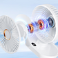 Draagbare Oplaadbare Desktop Roterende Ventilator