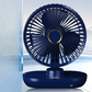Draagbare Oplaadbare Desktop Roterende Ventilator