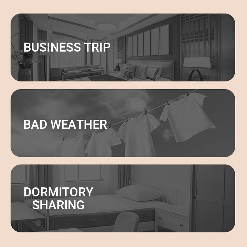 🔥Hot Sale 50% korting🔥Mini Draagbare Opvouwbare Wasdroger🌬️🧦