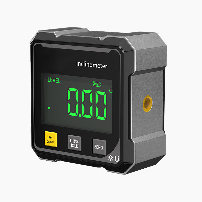 4-zijdige magnetische digitale hoekmeter met laser