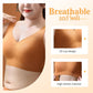 Ademende, zachte en naadloze bh met tanktop-look