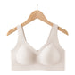 Ademende, zachte en naadloze bh met tanktop-look
