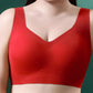 Ademende, zachte en naadloze bh met tanktop-look