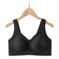 Ademende, zachte en naadloze bh met tanktop-look