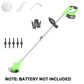 Multifunctionele draadloze grastrimmerset